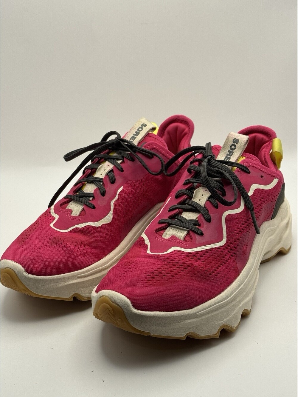 Sorel Women's Kinetic Breakthru Day Lace Up Sneakers Shoes Pink Size 9.5